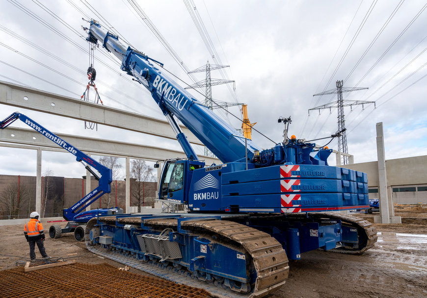 BKM builds faster with a Liebherr LTR 1220